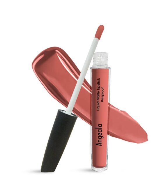 Angeala Luxe Matte Liquid Lipstick | 727 Juicy Peach Nude