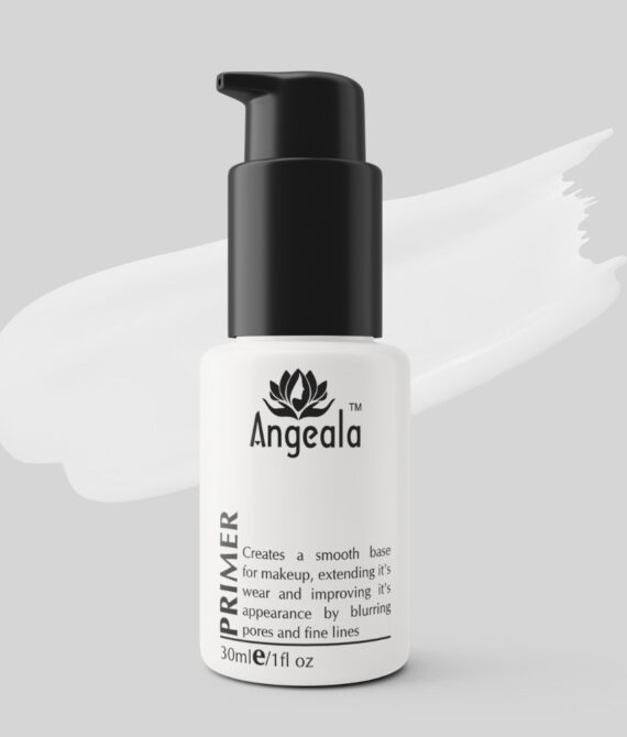 ANGEALA Primer for Face Makeup For All Skin Types | Perfectly Blurs Pores, and Fine Lines | Oil Control | Lightweight Texture | 30ml